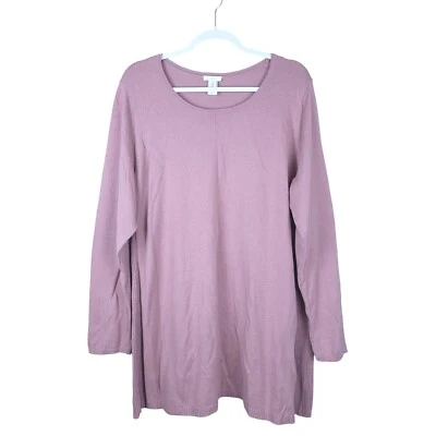 Suéter Pullover Acanalado Texturizado J. Jill Talla 2X Foto 1 de 4