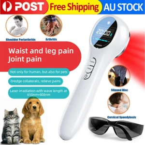 808nm+605nm Low Level Cold Laser Therapy LLLT Portable Body Pain Relief Device - Picture 1 of 14