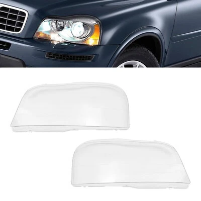 Par de pantallas de repuesto de lente de faros de coche Volvo XC90 2006-2014 EE. UU. Foto 1 de 4