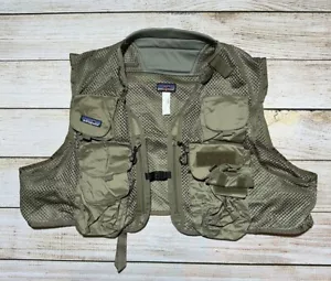 Patagonia Fishing Mesh Master Vest in Green, Size XXL (2XL) - Picture 1 of 6