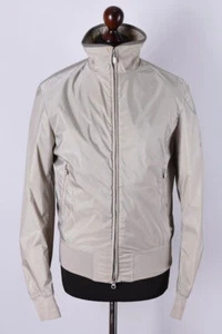 Kurze Harringtonjacke Herren Belstaff Silber Nylon Größe M - Bild 1 von 7