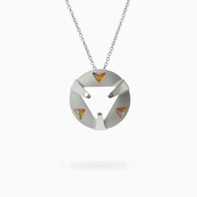 Colgante de cuarzo con gema amarilla Arca - Para todos los cristales ARK Foto 1 de 4