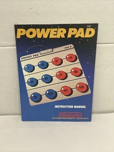 Nintendo NES Power Pad Instruction Manual. Bagged and boarded. - Picture 1 of 3
