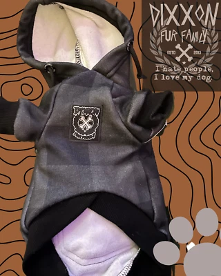Sudadera con capucha Dixxon para perro Foto 1 de 3
