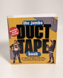 The Jumbo Duct Tape Book (2000 Paperback) by Jim Nyberg DIY Craft How To Book - Imagen 1 de 4