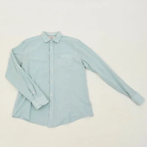 Original Pinguin Hemd M grün kariert kariert Baumwolle Classic-Fit Button-Down - Bild 1 von 4