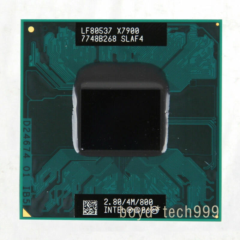 INTEL CORE 2 EXTREME X7900 PROCESSOR 2.8GHZ/4M/800MHZ(SLAF4)Socket P CPU - Image 1 of 1
