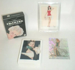 21st Century 1992 Vargas Pin-Up Girls 1-50 Base Card Set + Box, Prototype, Prism - Picture 1 of 5