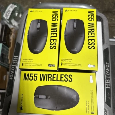 Set Of 3 Corsair M55 Wireless Gaming Mouse - Image 1 of 3