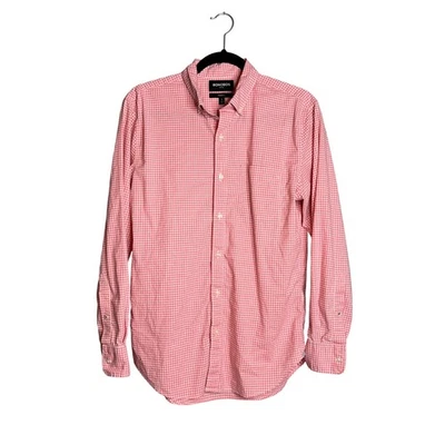 Bonobos Standard Fit Stretch Gingham Check Dress Shirt Size Small Button Down - Image 1 of 4