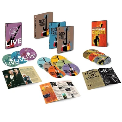 NEW Rock & Roll Hall Of Fame In Concert DVD 10-Disc Set SEALED - image 1 of 2