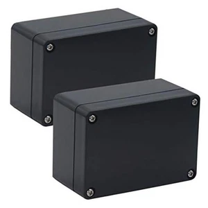 2 Pack Project Box Waterproof Plastic Junction Box ABS 3.94"x2.68"x1.97"(2Pcs) - Picture 1 of 8