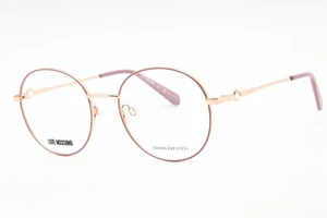 MOSCHINO LOVE MOL617 TN PY3 Eyeglasses Nude Brown Copper Gold Frame 51mm - Picture 1 of 4