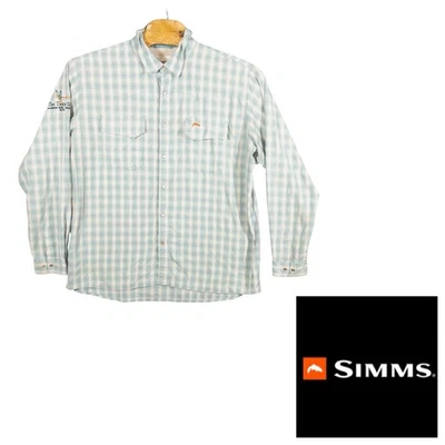 Simms Fishing Performance Snap Shirt Mens XXL Outdoor Gorpcore Boating Camping - Image 1 of 4