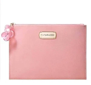 MAC Cosmetics Soft Velvet Pink Kosmetiktasche Schminkkoffer Reise Clutch Neu - Bild 1 von 1