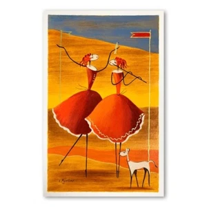 Ester Myatlov, "Enchanted" numbered, limited edition, serigraph , signed COA - Picture 1 of 1