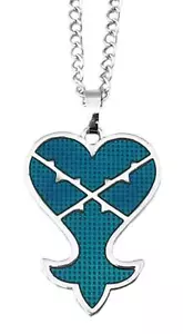 Collar Dije Colgante Serie de Videojuegos Azul Kingdom Hearts - Imagen 1 de 1