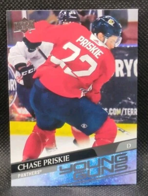 Chase Priskie 2020-21 Upper Deck Series 2 Young Guns RC #473 Florida Panthers - Image 1 of 2