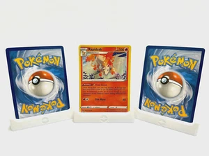 POKEMON CARD DISPLAY STAND WITH FREE PROTECTIVE SLEEVES (3 PACK) - Picture 1 of 2