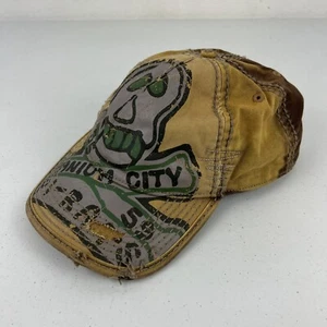 Vtg True Religion Brand Distressed StrapBack Hat RARE Vintage Cap - Picture 1 of 7