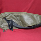 US Army Carrying Case Spare Barrel Bag Nylon Vinyl Water Resistant W/ Padded Sli