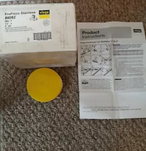 Viega Propress 304 Stainless Adapter Flange w/FKM 1/2" - 4 #86082 NEW - Picture 1 of 9