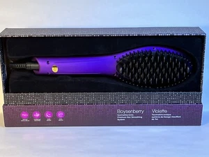 Tiri Professional ~Hot Smoothing System Straightening Brush Boysenberry New/Open - Picture 1 of 8
