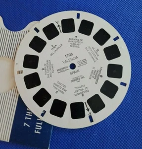 Sawyer's Vintage Single View-Master Rolle 1703 Valencia Spanien mit Hülle - Bild 1 von 1