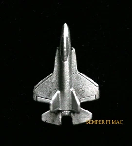 F-35 LIGHTING II HAT LAPEL PIN UP JSF MADE IN US NAVY MARINES AIR FORCE USS AFB - Picture 1 of 12