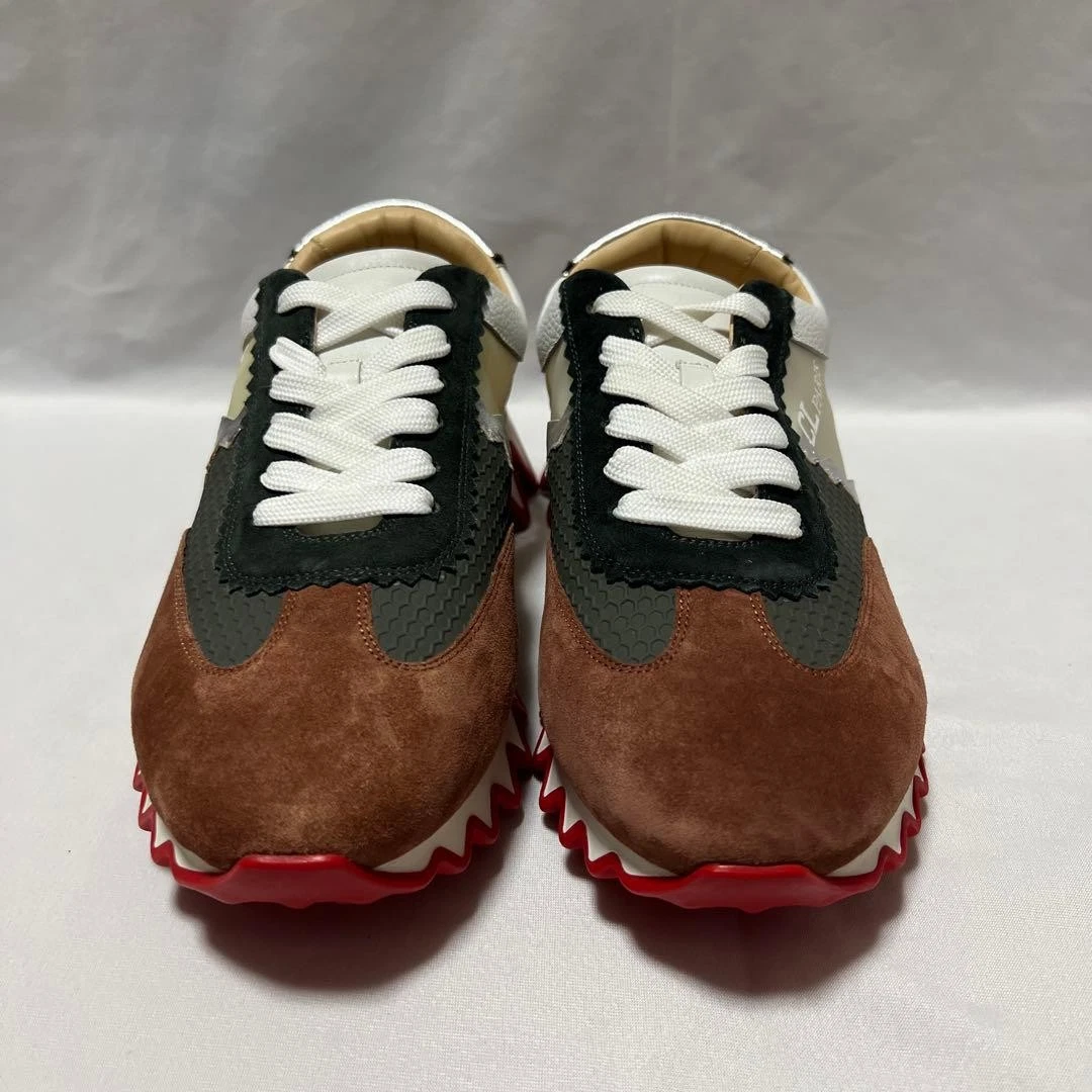 Christian Louboutin Red Suede Casual Shoes for Men for sale - eBay