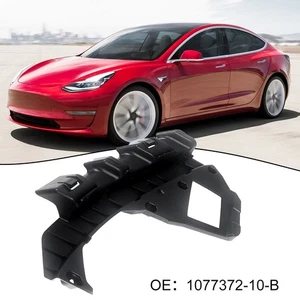 Headlamp Bracket Support 2017-2023 ABS Replacement Right 1077372-10-B Black - Picture 1 of 12