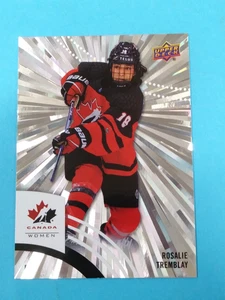 2025 Team Canada Women - ROSALIE TREMBLAY #25 - Base OUTBURST Parallela - Foto 1 di 2