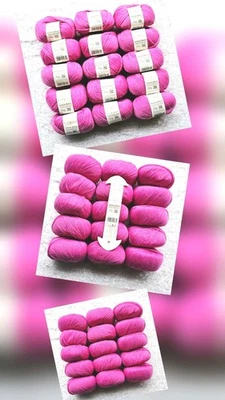 375g Rowan Finest Sh 074 Happy Pink Lot 67 Wolle Kaschmir Alpaka - Bild 1 von 4