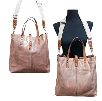 Bolso Bandolera Cavalcanti Cuero Hecho en Italia Camel 1958 Florencia  Foto 1 de 4