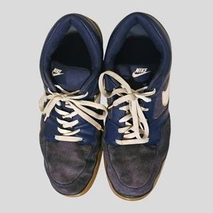 Nike Dunk Low Pro SB 431996-402 Navy Suede Sneakers Size 13 Gum Sole Skater - Picture 1 of 12