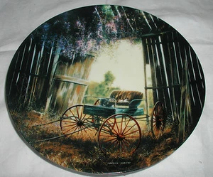 THE SPING BUGGY PLATE  BY MAURICE HARVEY COUNTRY NOSTALGIA SERIES - Picture 1 of 3
