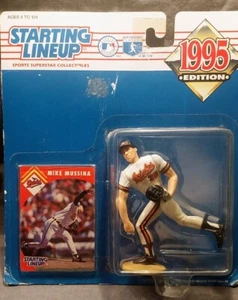 Mike Mussina #35 Baltimore Orioles 1995 Kenner Starting Lineup Orig. Packaging - Picture 1 of 3