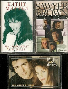 CHOICE: COUNTRY MUSIC SEALED CASSETTES Kathy Mattea Sawyer Brown Baillie & Boys - Picture 1 of 6