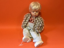 Bedding clamp artist doll vinyl doll 57 cm. Excellent condition