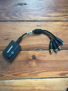 Adaptec GameBridge AVC-1400/1500 Video Game Adapter Block and two Cables Used J - Picture 1 of 1