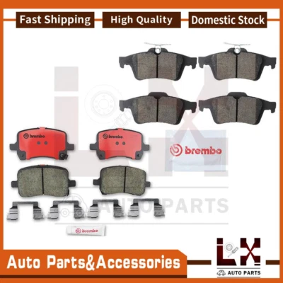 适用于 2006 - 2009 庞蒂亚克 Solstice 前后陶瓷刹车片 - 布雷博 OE — 第 1/4 张图片