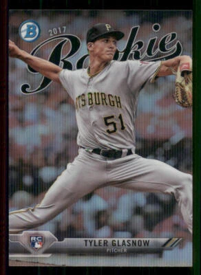 2017 Bowman Chrome Rookie of the Year Favorites Refractors #ROYF7 Tyler Glasnow - Image 1 of 2