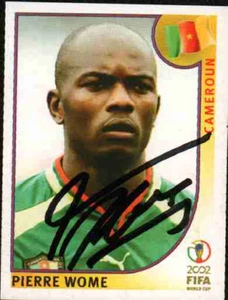 Pierre WOME - Kamerun-A; PANINI-Sticker WM 2002 - Bild 1 von 1