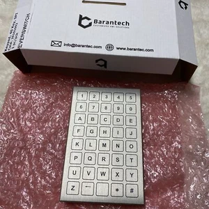 Barantech 29101093 Silver Wired Everswitch 40 Key Alphanumeric Keypad - Picture 1 of 9