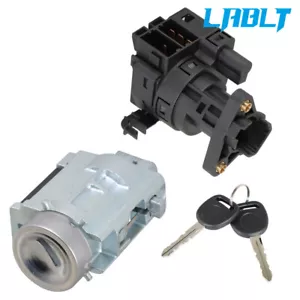 LABLT Ignition Lock Cylinder & 2 Key For 1997-2005 Chevrolet Pontiac Oldsmobile - Foto 1 di 14