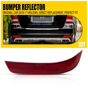 Rear Bumper Reflector Fit 10-12 Mercedes Benz GL450 GL550 GL350 X164 Driver LH D - Foto 1 di 21