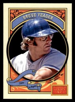 Tarjeta de Steve Yeager 2014 Panini Golden Age #138 Los Angeles Dodgers Foto 1 de 2