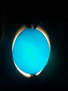 RARE! Vintage Blue wall Lamp Pop Art Mid Century Modern Balloon - Picture 1 of 8