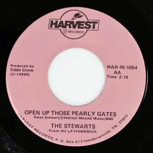 Stewarts -The, Open Up Those Pearly Gates - Same, Harvest Records Har-45-1054 - Picture 1 of 1