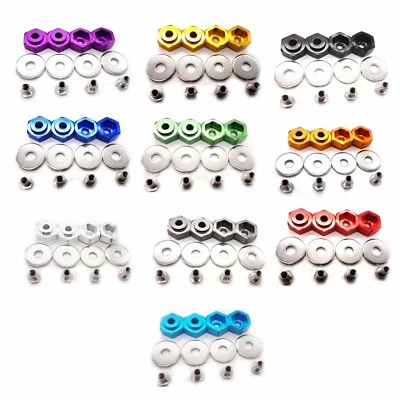 Alloy Wheel Hex Converter 12 mm to 17 mm hexagon joint N10237 For Rc car crawler - Image 1 of 4